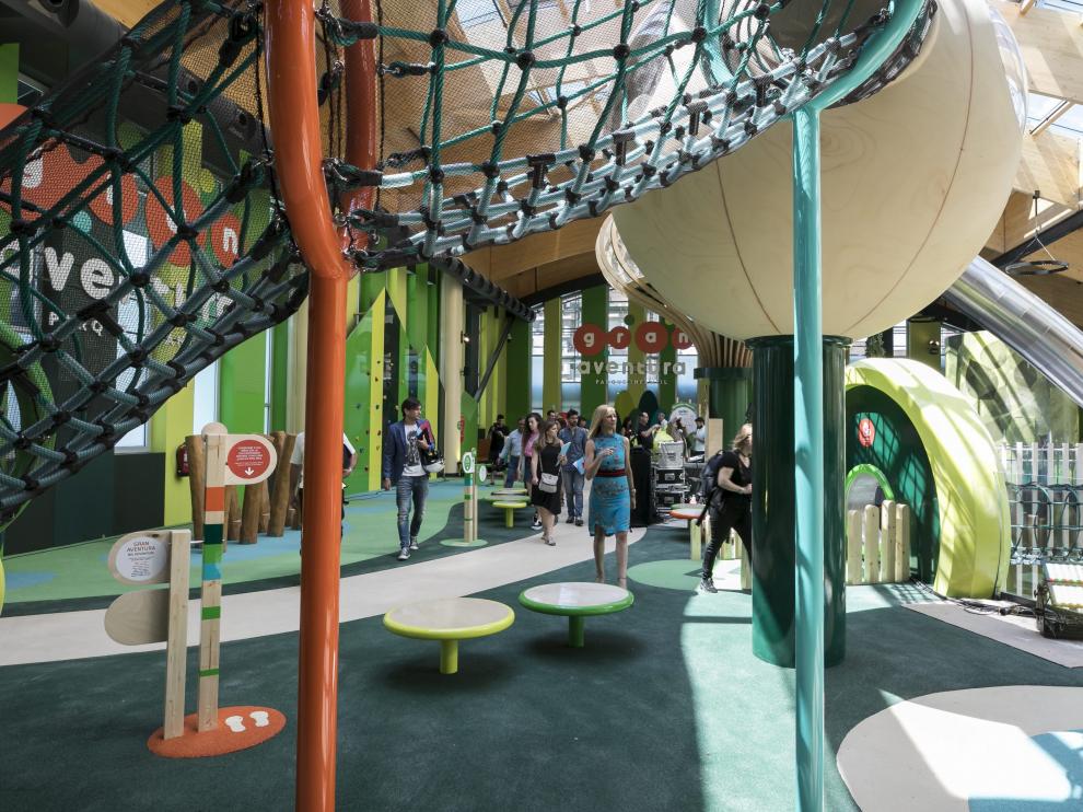 Espacio de restauración y ocio de Grancasa, inaugurado en junio pasado