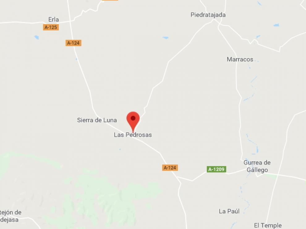 El incendio se ha registrado en el término municipal de Las Pedrosas, cerca de Sierra de Luna.