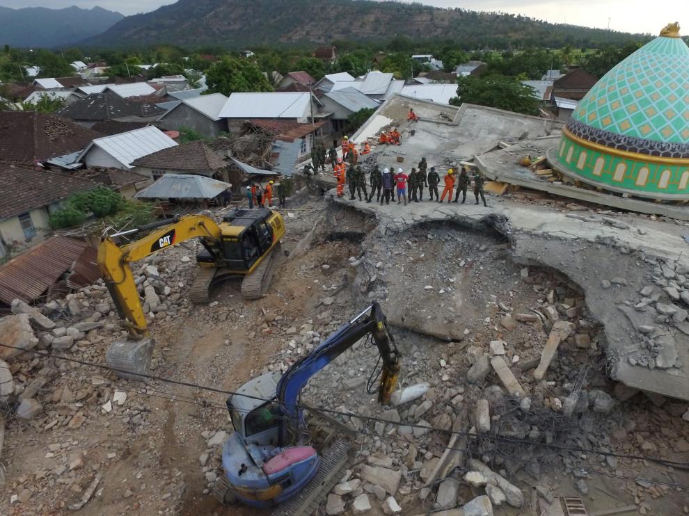 La isla de Lombok ha sufrido dos grandes terremotos en menos de una semana.