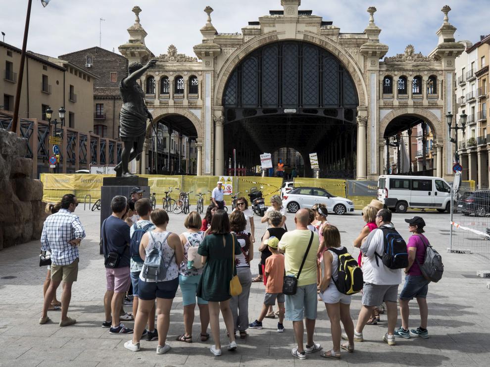 Zaragoza ha recibido más de medio millón de turistas en la primera mitad del año