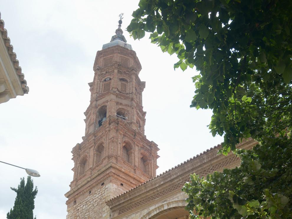 La nueva fase de restauración se centrará en la torre de la iglesia de Burbáguena.