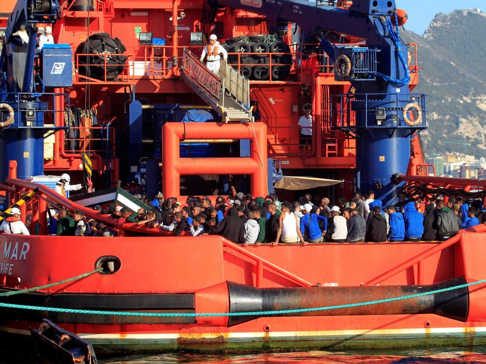 Un total de 240 inmigrantes han llegado a las costas gaditanas.
