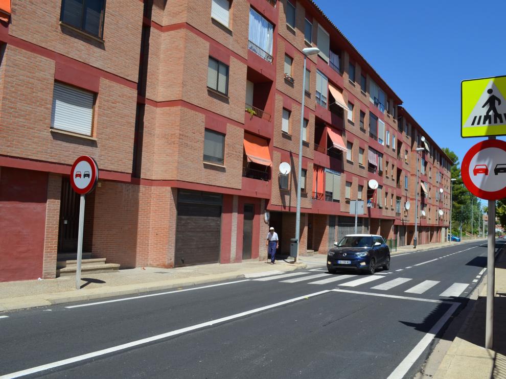 Angelita C. A. falleció atropellada a la altura del número 59 de la avenida de Navarra.