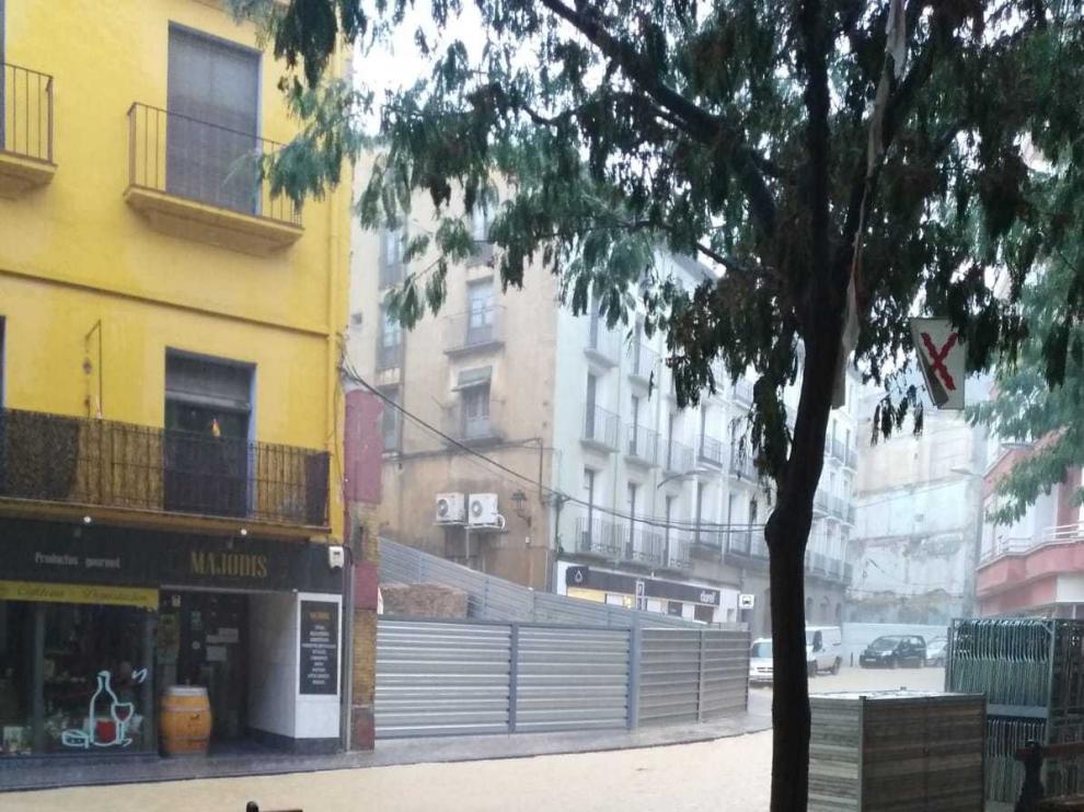 Inundaciones en Barbastro.