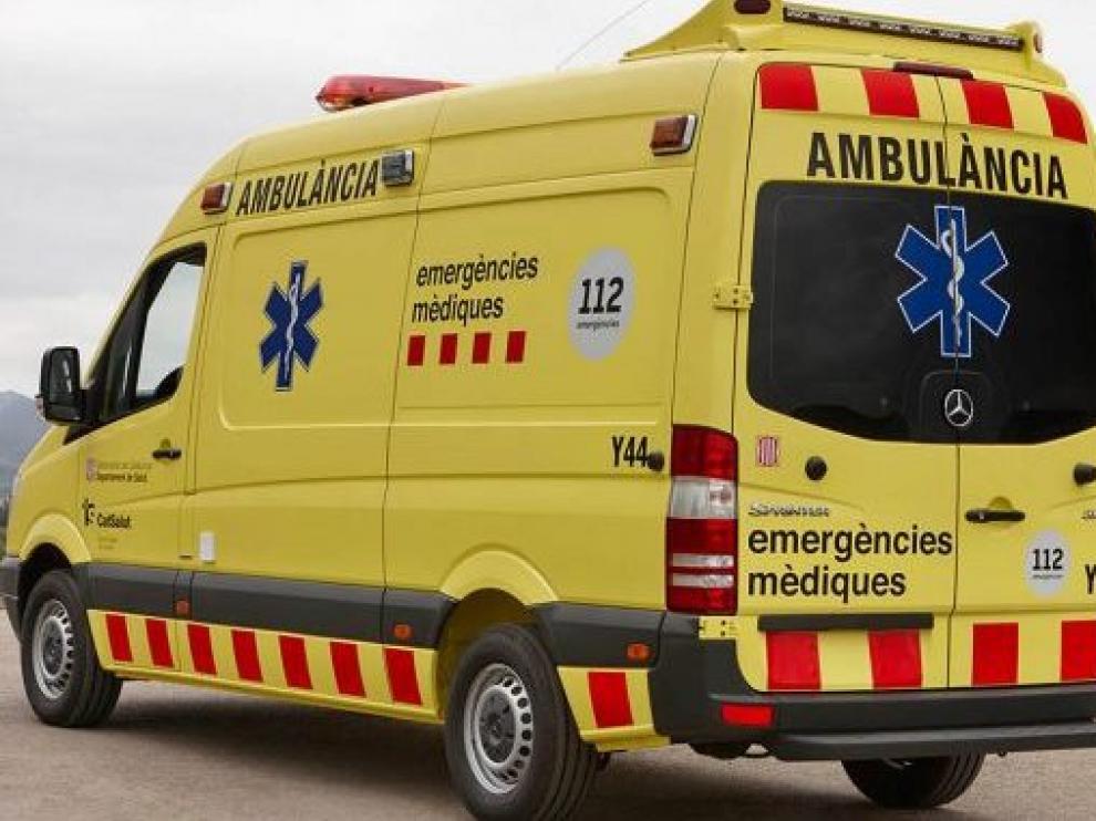 Ambulancia del servicio de emergencias médicas catalán