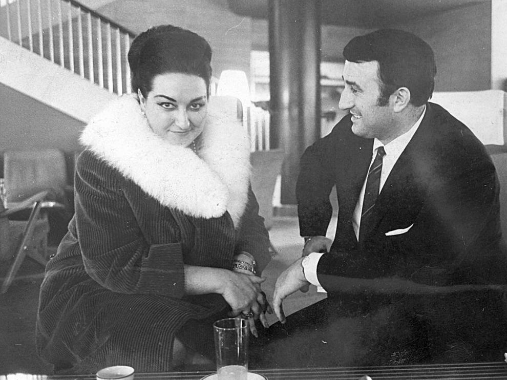 Montserrat Caballé y Bernabé Martí se enamoraron en una función de ópera.