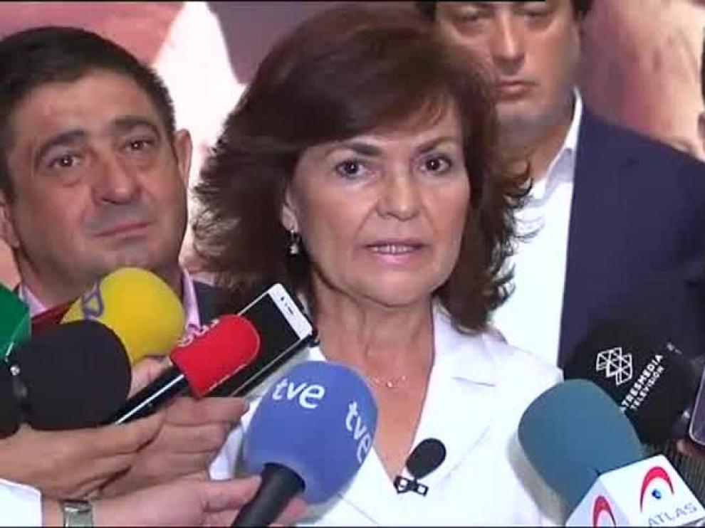 Carmen Calvo en una imagen de archivo.