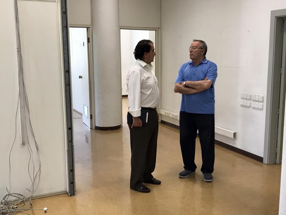 Enrique Collados y Pablo Sánchez, en El Cubo