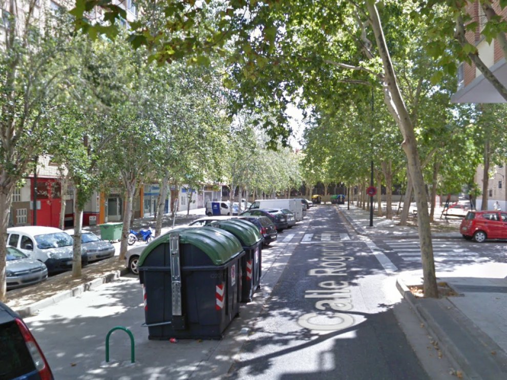 El asalto se produjo en la calle Roger de Flor de Zaragoza.