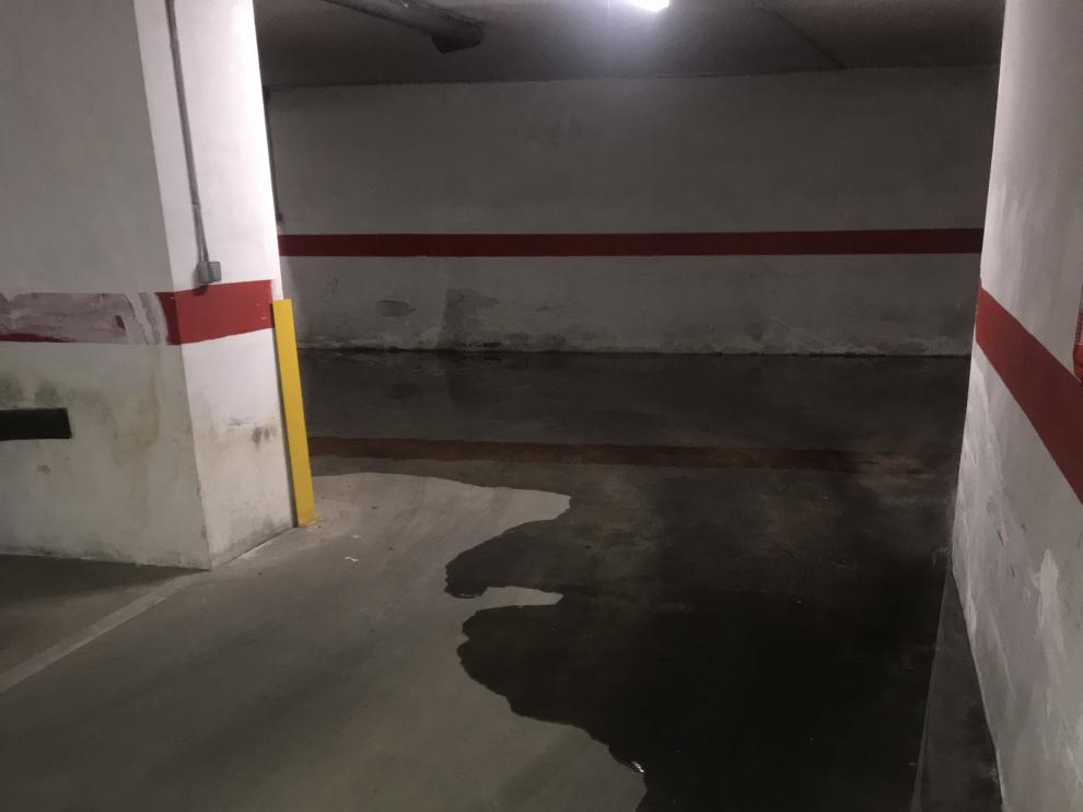 Inundaciones en garajes de la calle Espronceda