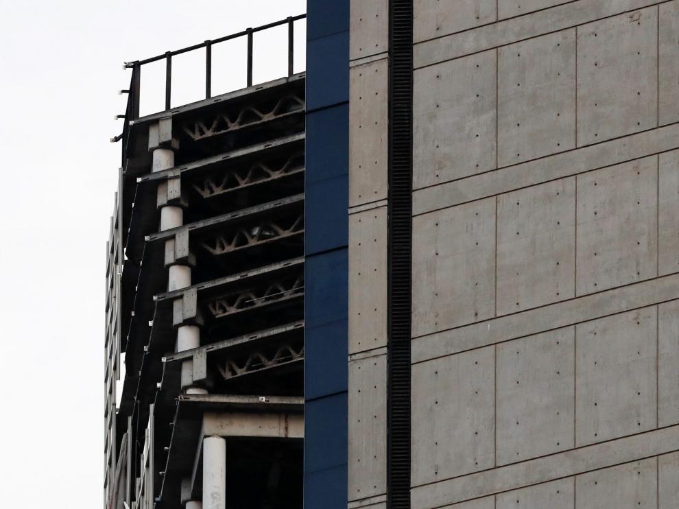 La torre de David se inclinó un 25 por ciento en los pisos superiores a causa del seísmo.