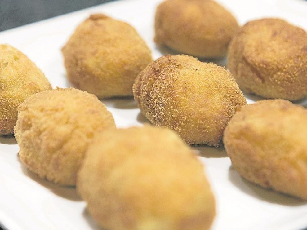 Las croquetas son una de las especialidades.