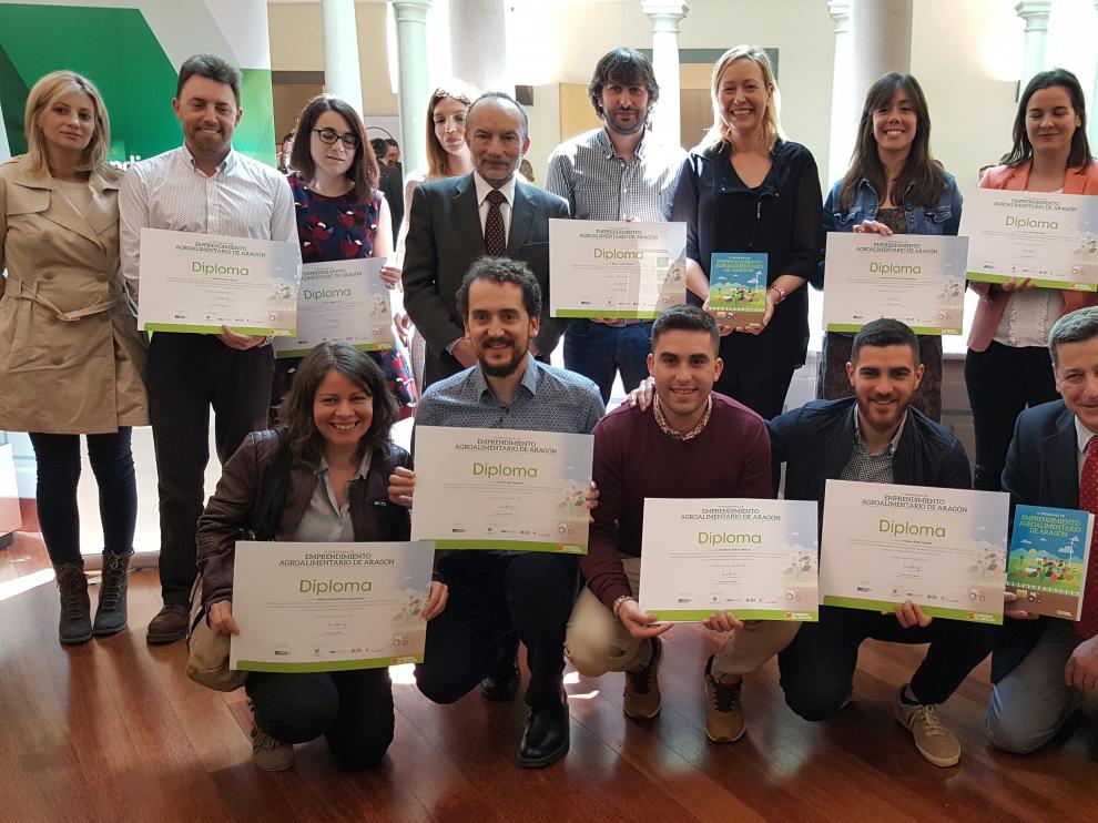 Participantes del Programa de Emprendimiento Agroalimentario organizado por IAF.