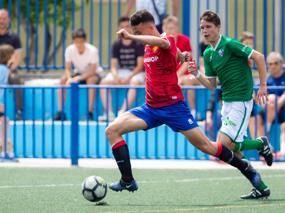 Imagen de la pasada final de Copa de Liga Nacional entre el Montecarlo y el Huesca