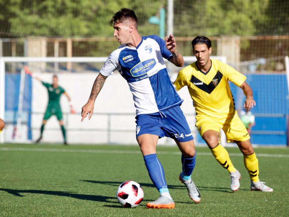 Ebro vs. Badalona. Rubén Losada