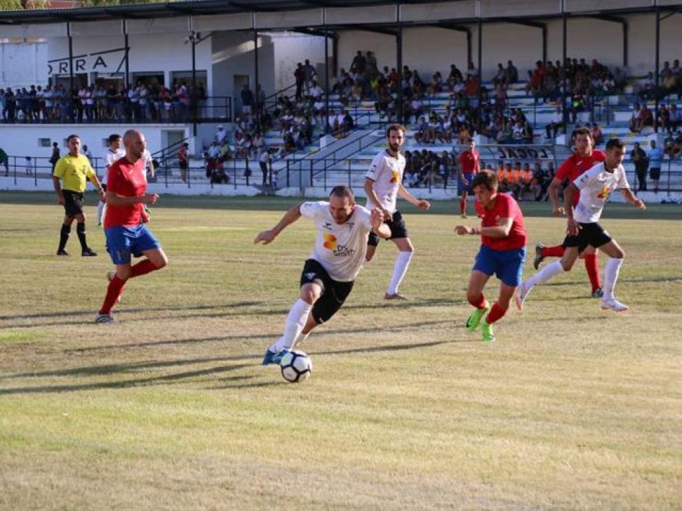 Un partido de pretemporada del Andorra.