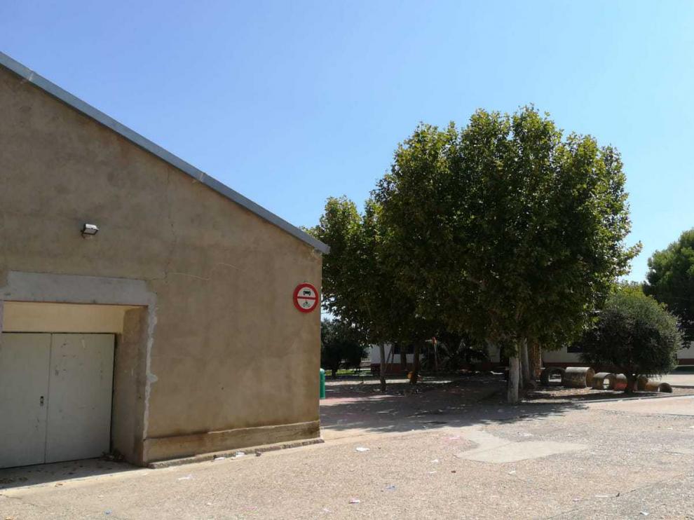 Imagen de la calle del Carmen, donde ha tenido lugar el suceso, muy cerca del local de peñas.