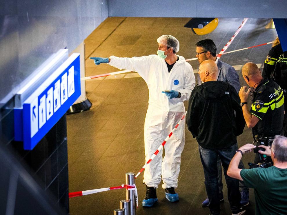 El ataque ocurrió en la Estación Central de trenes de Ámsterdam.