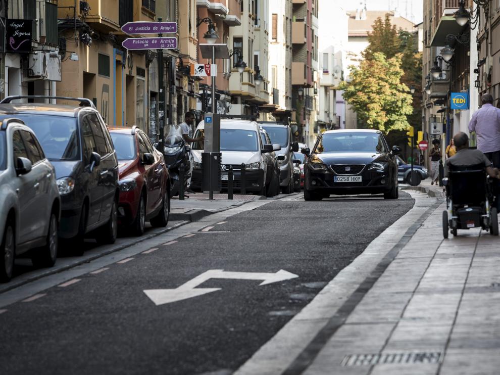 El plan de movilidad sostenible prevé que la calle Mayor (en la imagen) sea solo para residentes.