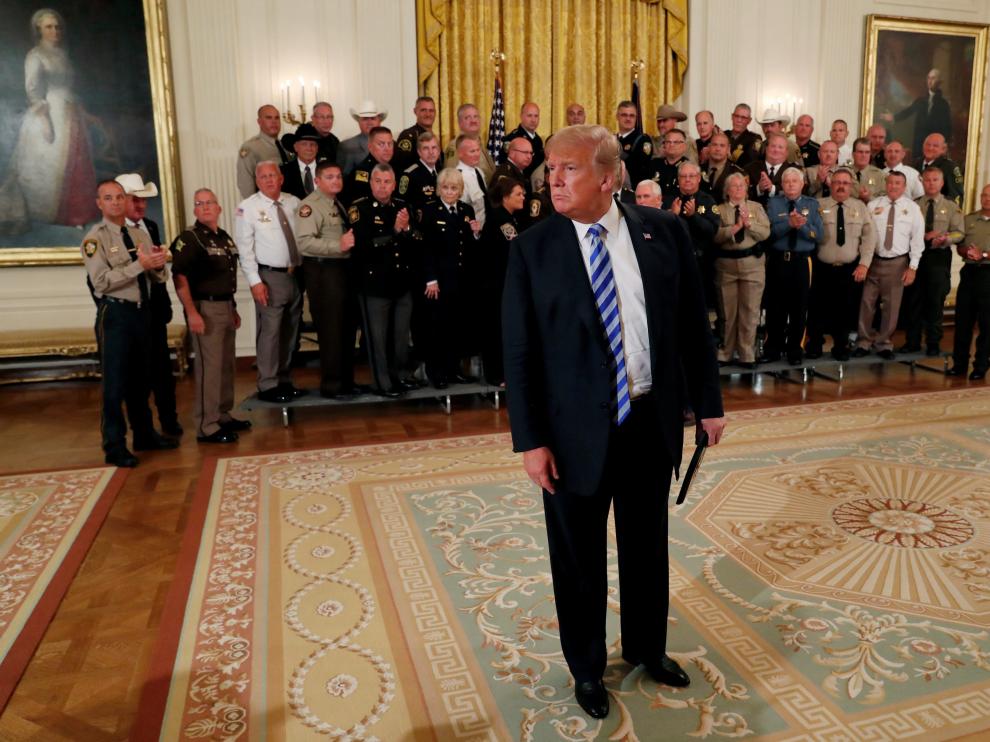 El presidente de EEUU, Donald Trump.