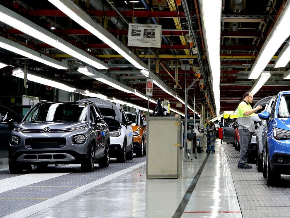 Planta de Opel en Figueruelas.