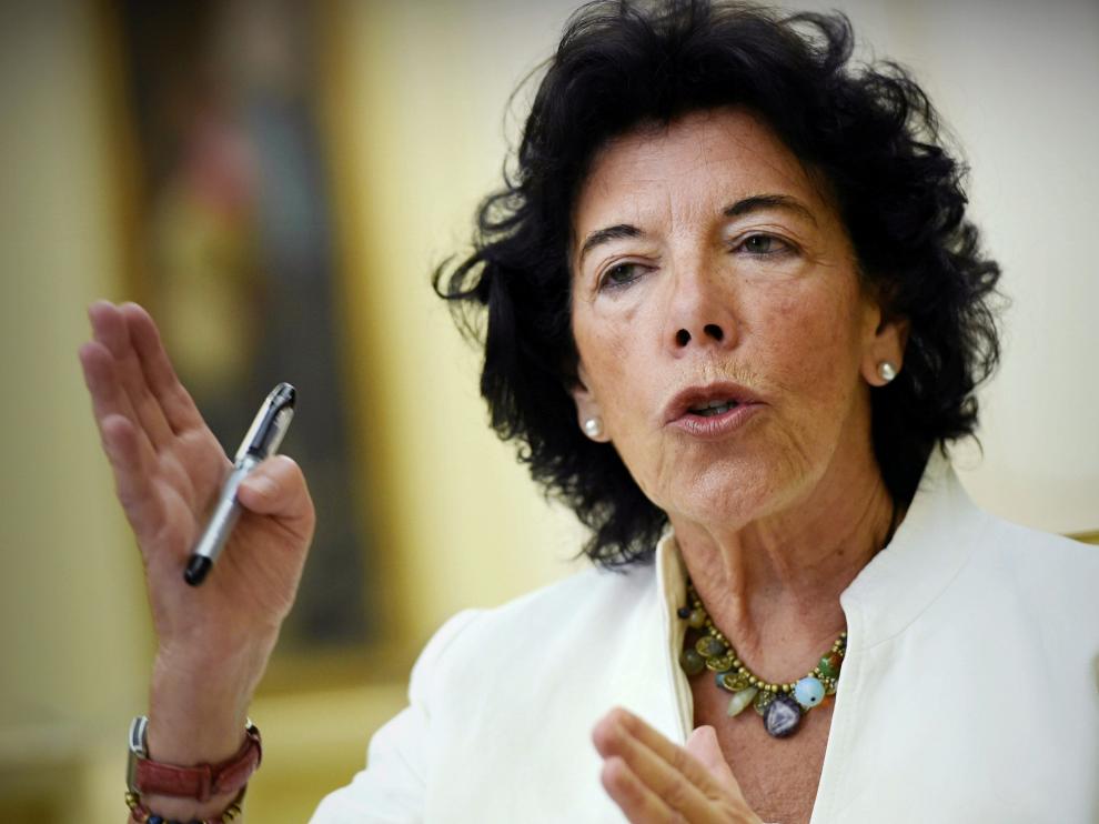 La ministra de educación Isabel Celaá.