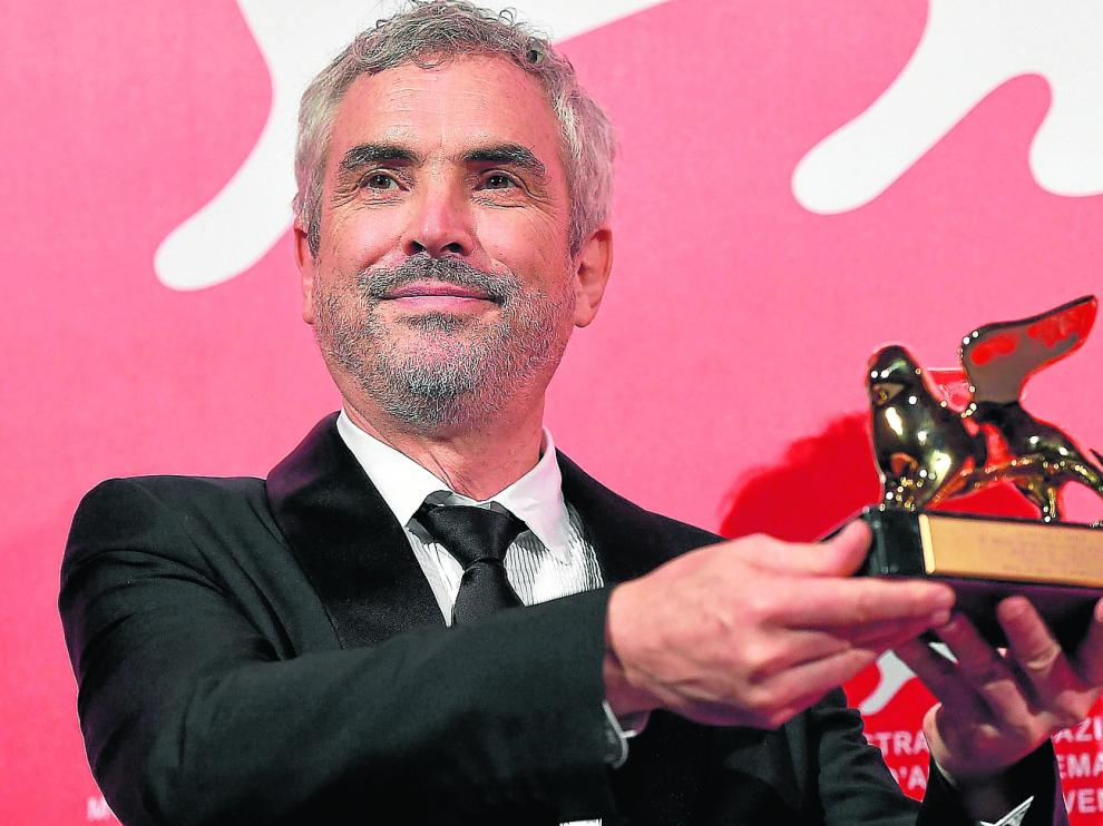 El cineasta mexicano Alfonso Cuarón fue el gran triunfador de la 75 edición del Festival de Venecia.
