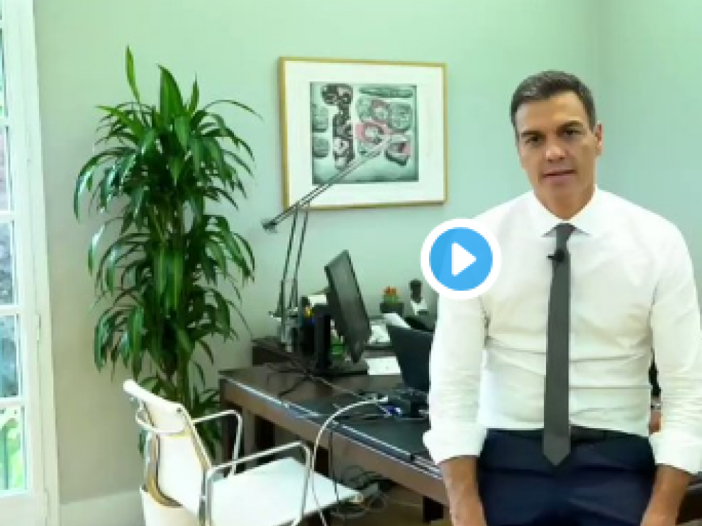 El presidente ha difundido un vídeo en su cuenta de Twitter