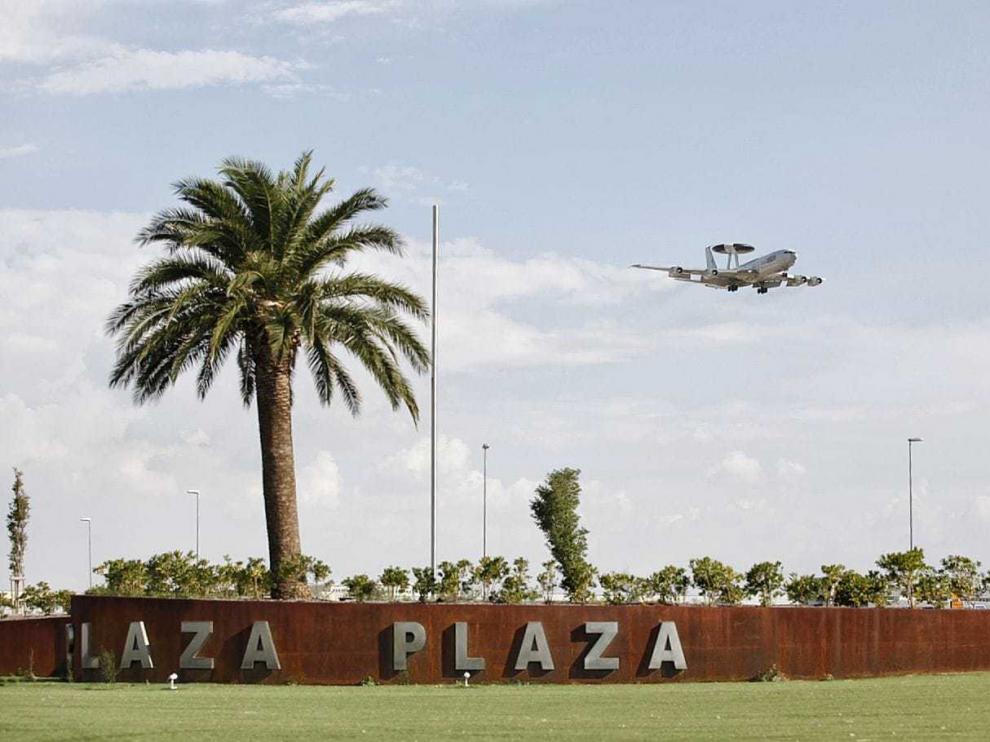 El avión AWASCS de la OTAN llega esta tarde a las 17.25 a la Base Aérea de Zaragoza.