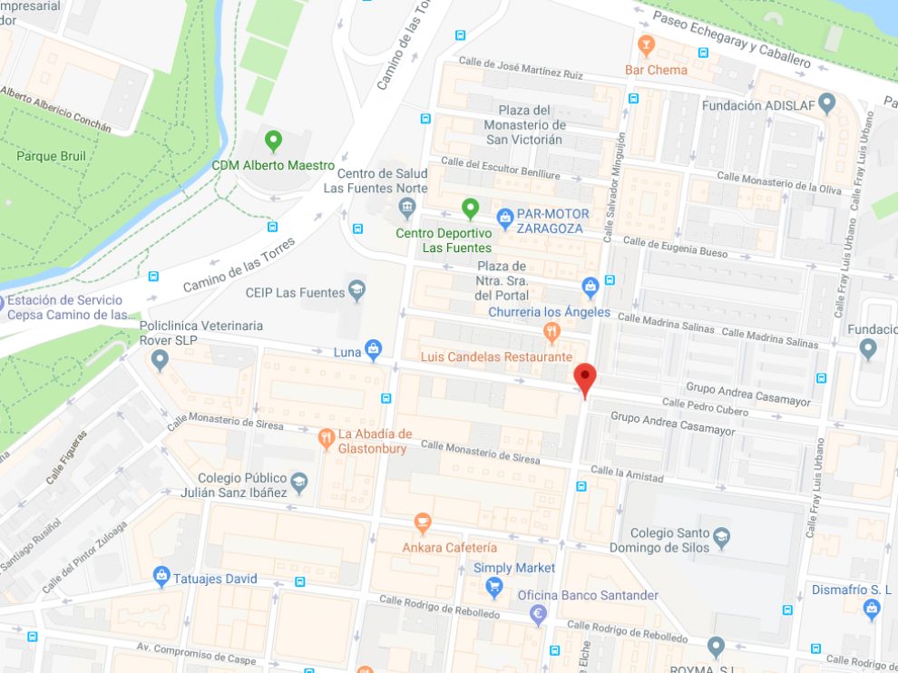 Una de las agresiones se produjo en un bar de la calle Salvador Minguijón.