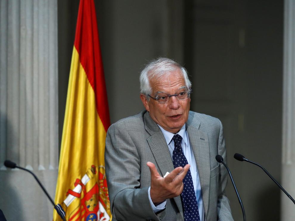 El ministro de Asuntos Exteriores, UE y Cooperación, Josep Borrell.