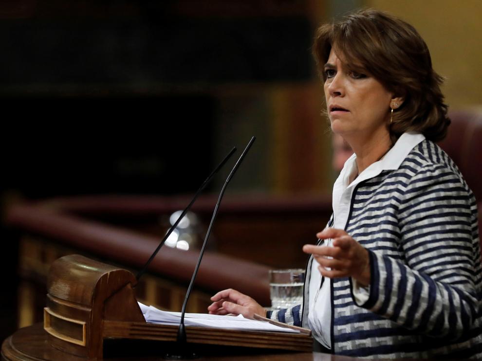 La ministra de Justicia Dolores Delgado.