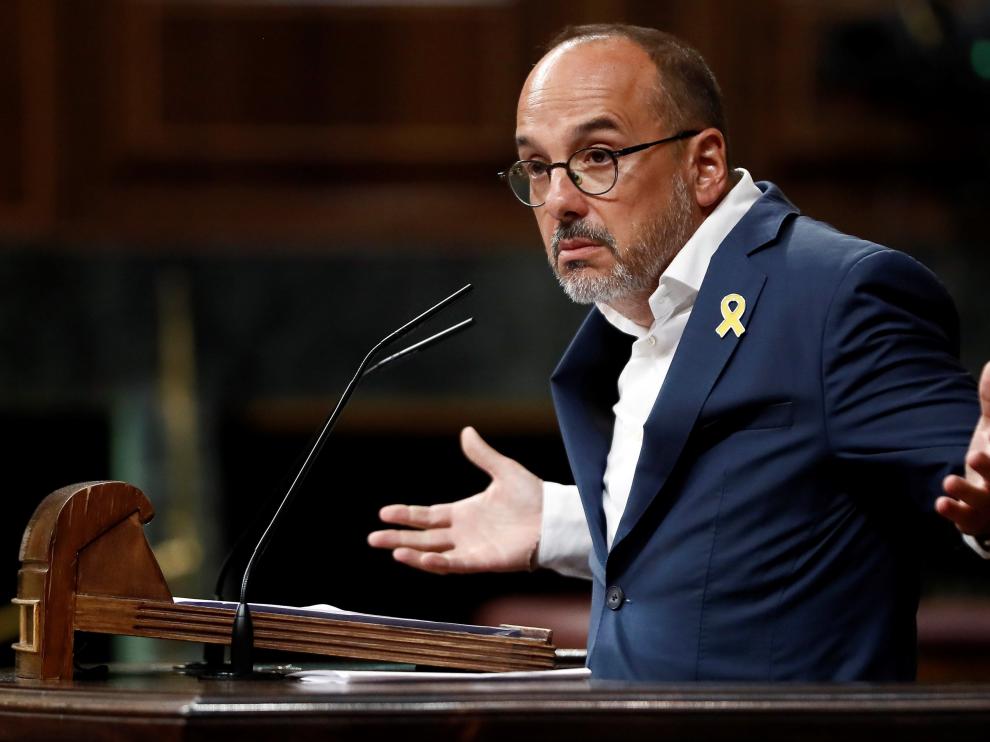 El portavoz del PDeCAT en el Congreso, Carles Campuzano
