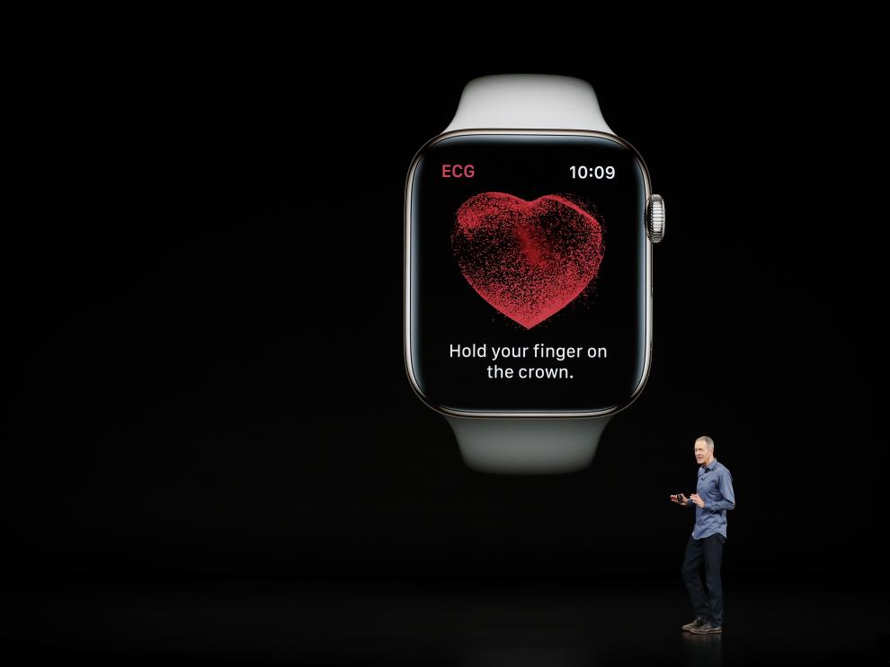 Presentación del Apple Watch Series 4 en el Teatro Steve Jobs (California)