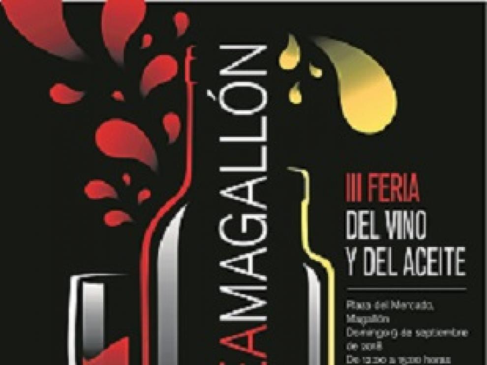 Cartel de la popular feria gastronómica, 'Sabores de Magallón'.