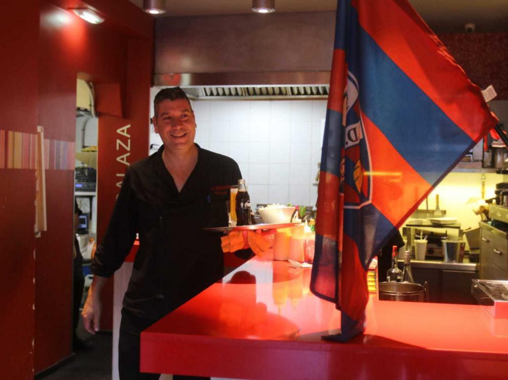 Mamel Jaén, responsable del bar La Corralaza.