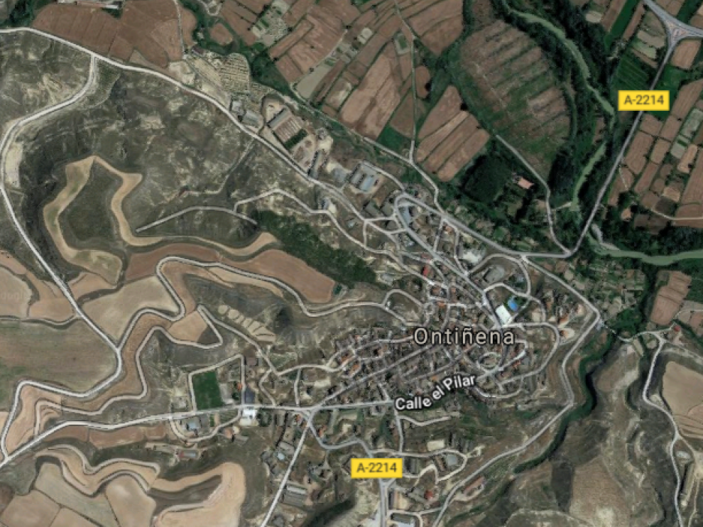 El rebaño estaba abandonado en una paridera en el monte de la localidad de Ontiñena