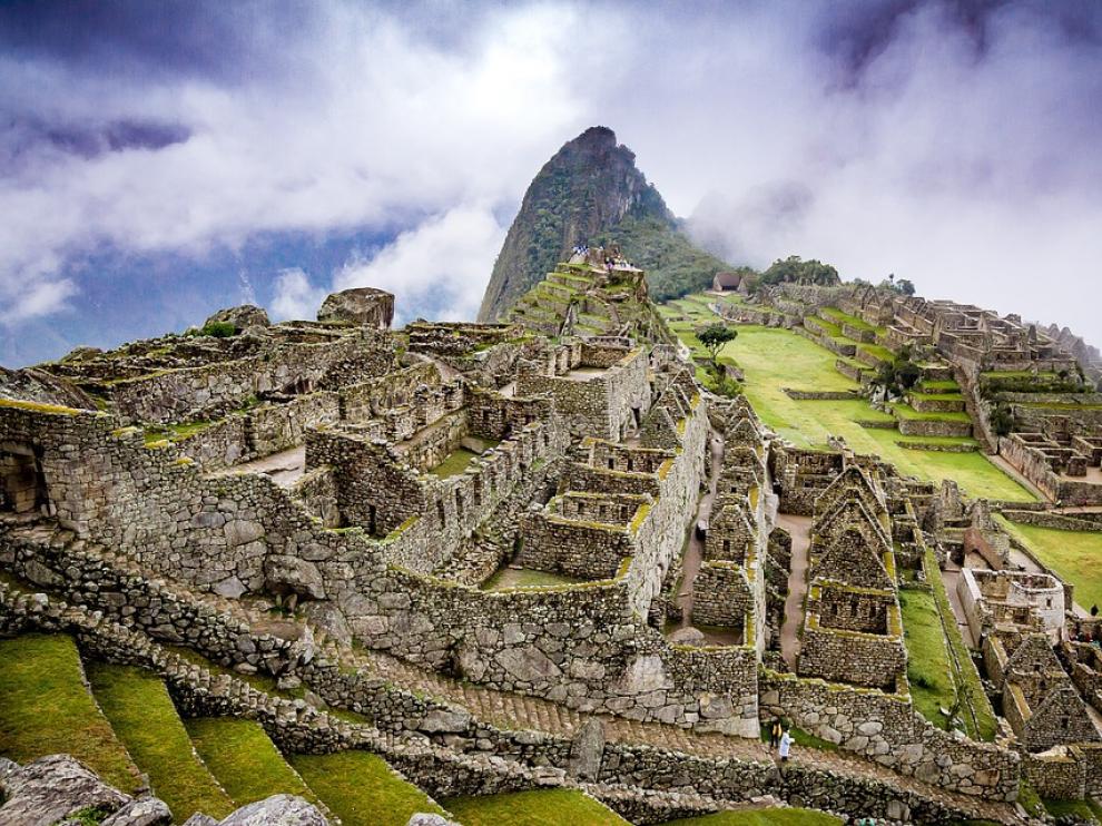 Vista del Machu Picchu, en Perú.