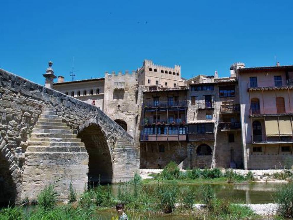 Valderrobres, en la comarca del Matarraña.