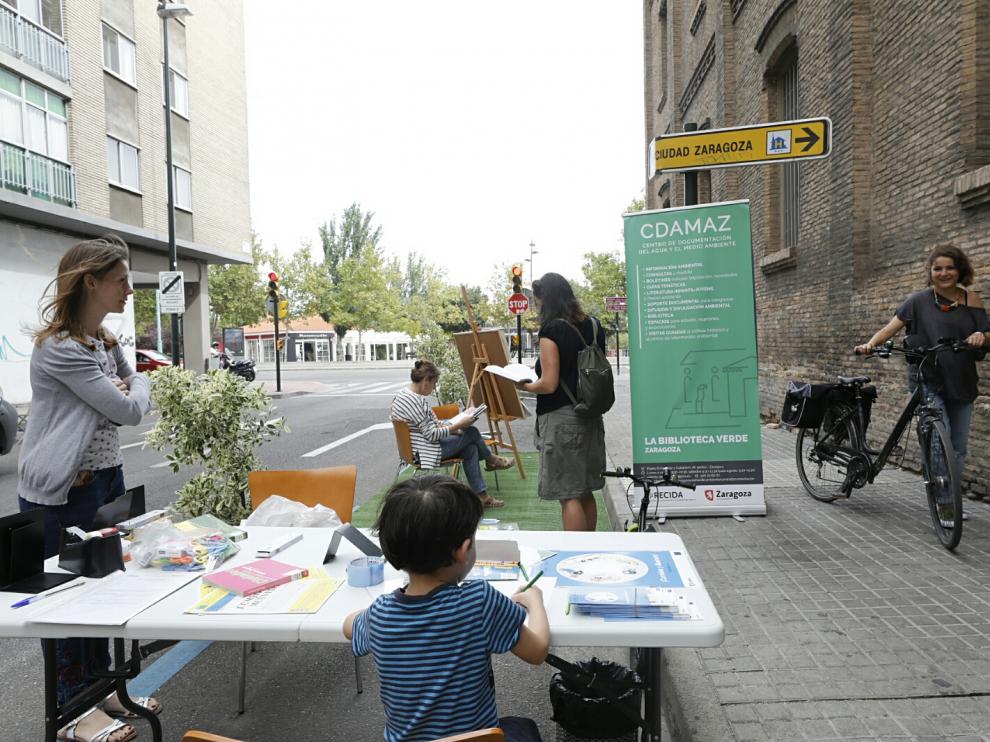 Movimiento Parking Day en Zaragoza