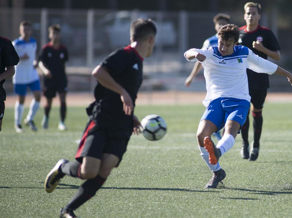 Fútbol. LNJ- Marianistas vs. Escuela Huesca