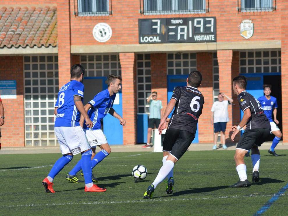 Imagen de archivo de un partido del Alcañiz contra el Caspe