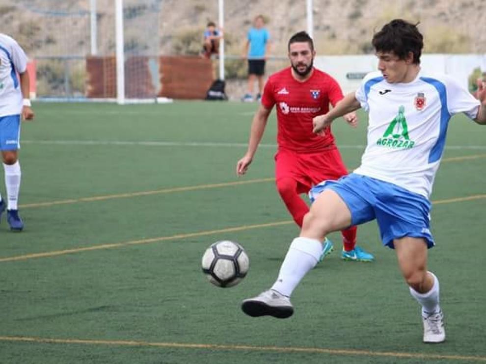 Imagen del partido pasado entre el Fuentes ante el Herrera.