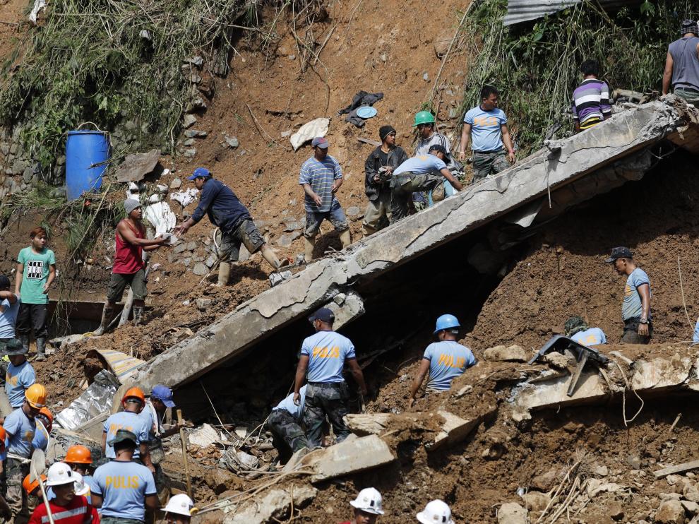 35 personas fallecidas en la localidad de Itogon