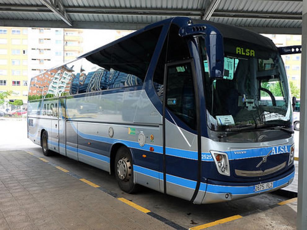 Un autobús de la compañía.
