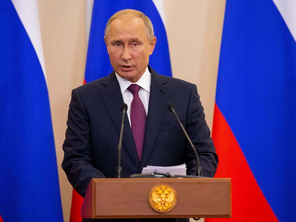 El presidente de Rusia, Vladimir Putin.