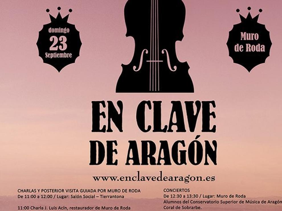 Cartel del Festival En Clave de Aragón