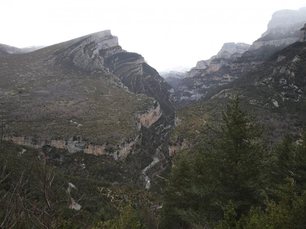 Cañón de Añisclo, Cueva y Molino de Aso. Parque Nacional de Ordesa y Monte Perdido.