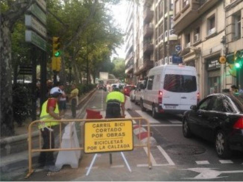 Obras en la plaza de Diego Velázquez con Sagasta durante tres semanas