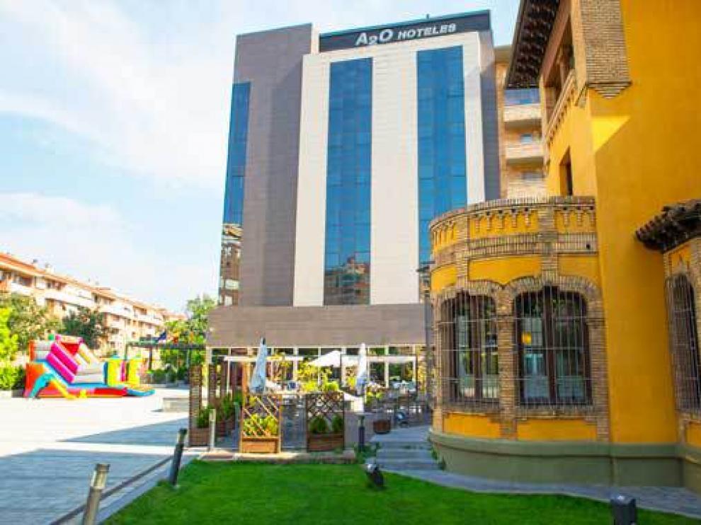 Instalaciones del complejo hotelero A2O Calatayud